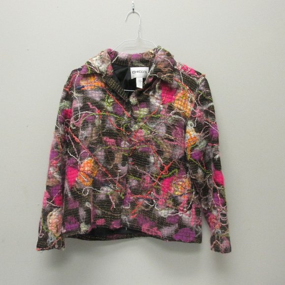 Chico's Button Up Jacket - Picture 1 of 4